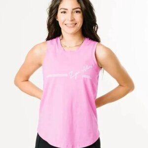 Zyia Pink South Beach Zyia Tank Size M -NWT